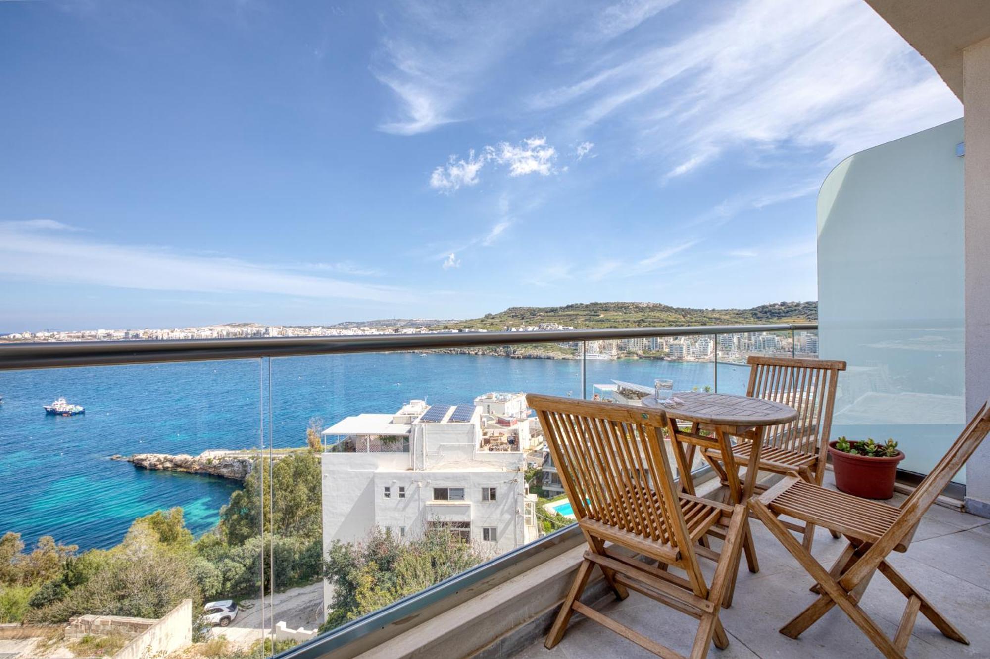 Blu Mar Sea View Apartments Bahía de San Pablo Exterior foto